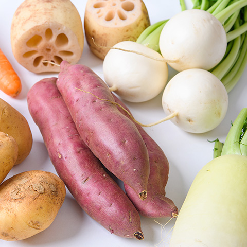 根菜など重量のある野菜